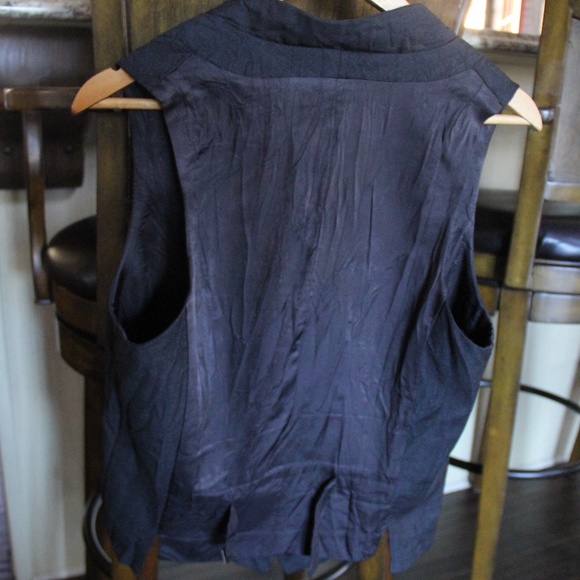 Neil Barrett Charcoal Vest Waistcoat 38 / Medium w/ tags - Picture 3 of 13